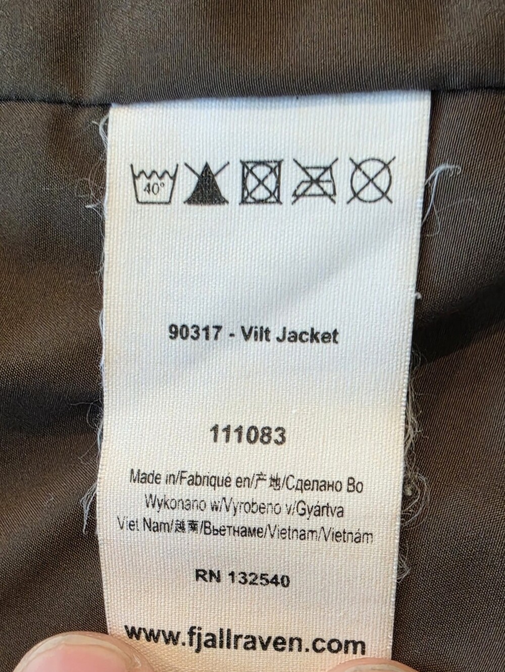 Fjällräven Vift Fleece Vest Women’s Small Brown/Green Full Zip Outdoor Gorpcore - Picture 9 of 11